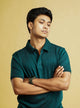 Men Sacra Green SUPIMA Polo color variant image
