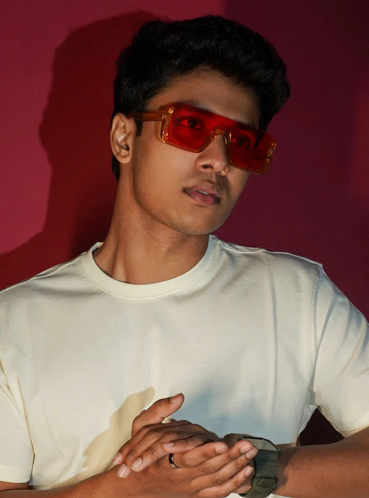 Men Tusk White SUPIMA Crew Neck