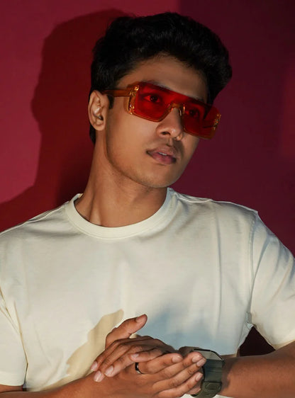 Men Tusk White SUPIMA Crew Neck