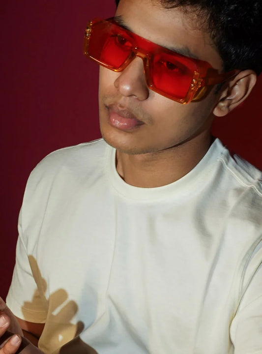 Supima Cotton T-Shirts for Men | White Round Neck T-Shirt
