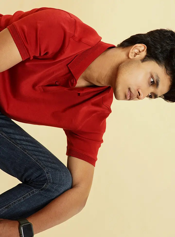Supima Cotton T-Shirts for Men | Red Polo