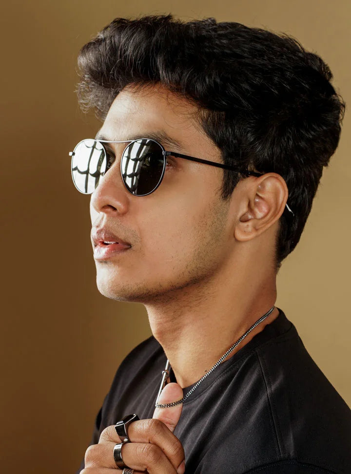 Men Supima Cotton Crew Neck T-Shirt | Tusk Black