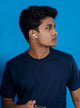 Men Tusk Blue SUPIMA Crew Neck color variant image