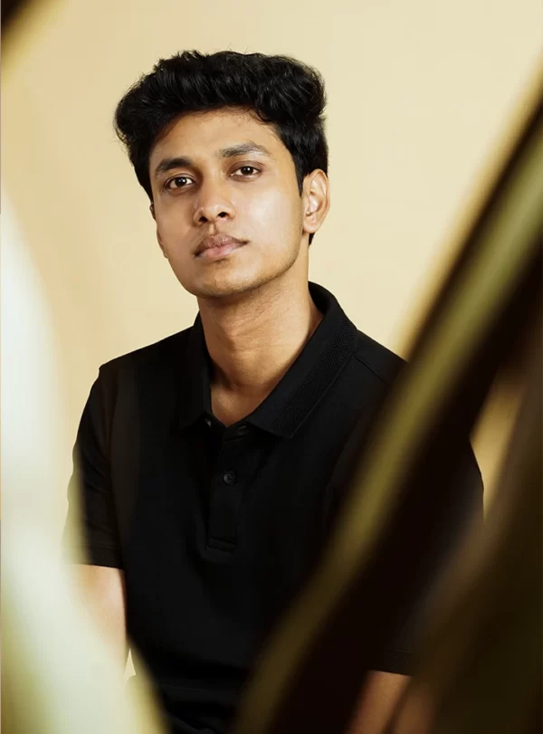 Men Inky Black SUPIMA Polo